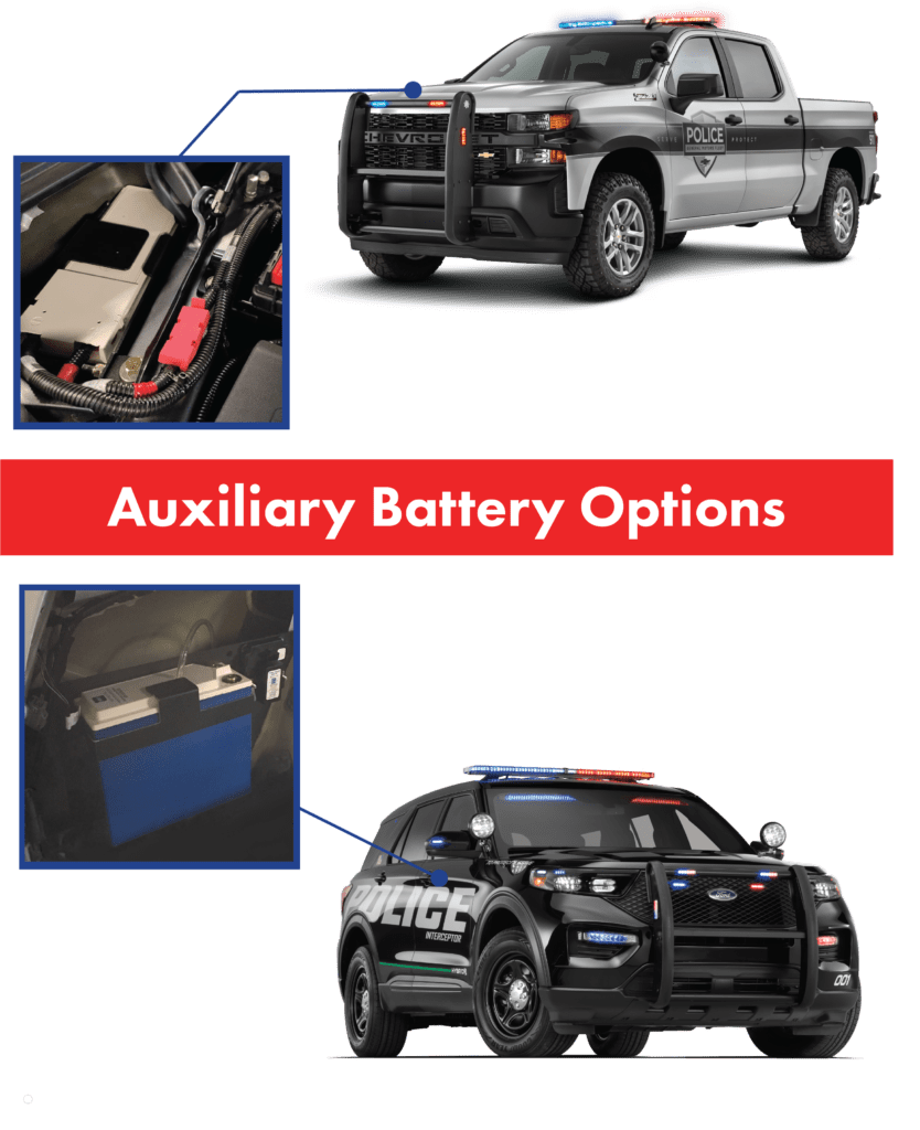 Auxiliary battery options